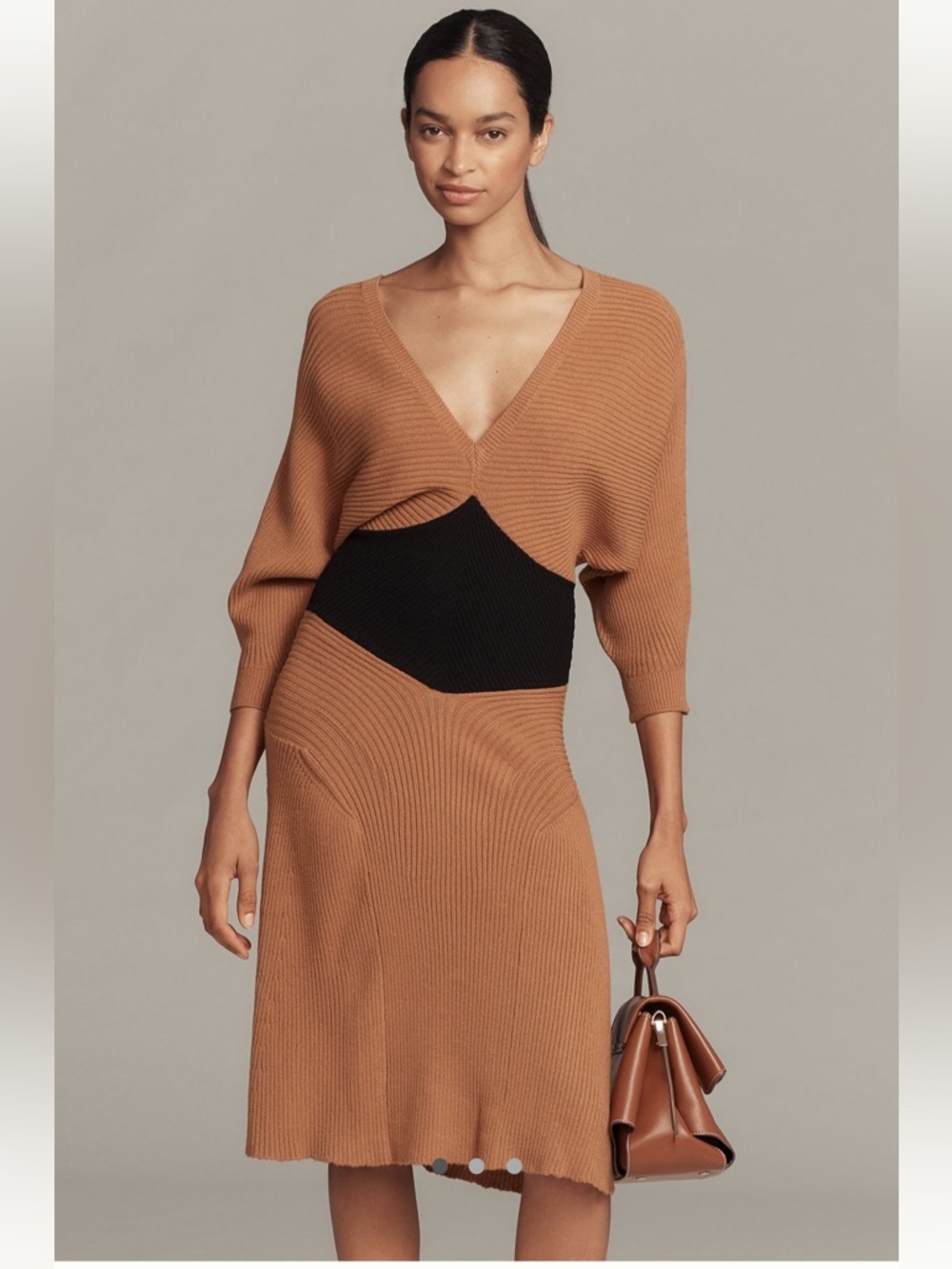 Anthropologie Smocked Waist Sweater Dress | XS, S | NWT